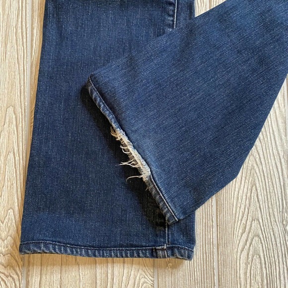 Paige Pico Bootcut Jeans Womens 30 x 30 Med Wash Sretch Made in USA Flap Pockets - Picture 7 of 12